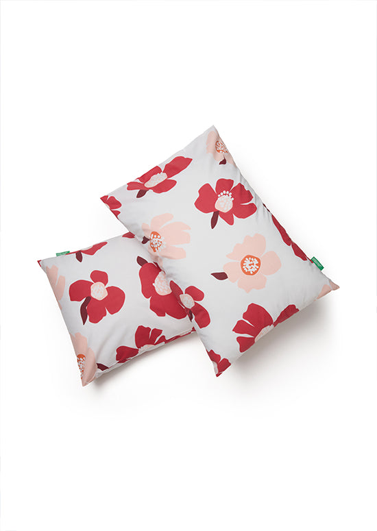 Benetton Botanic Collection סט כותנה בוטני - אדום