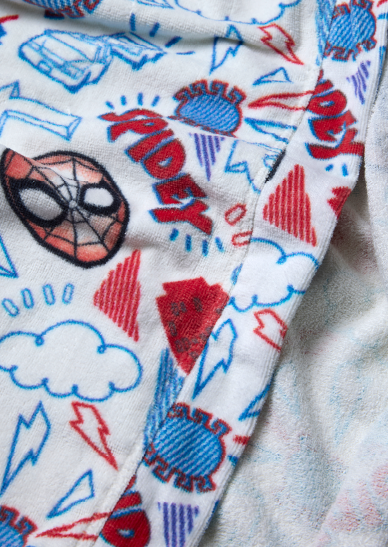 חלוק רחצה ילדים - ספיידרמן קומיקס