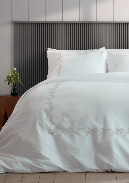 סט מצעי פרקל כותנה CHIC, קוסמו - בז'