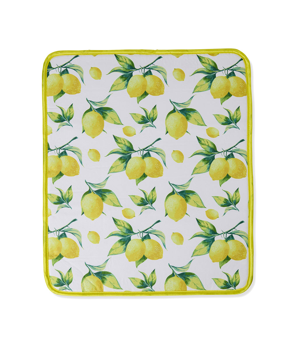 טקסטיל מטבח מודפס לימון