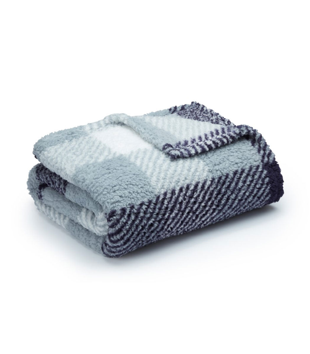 שמיכת חורף דגם, מדיסון  - כחול