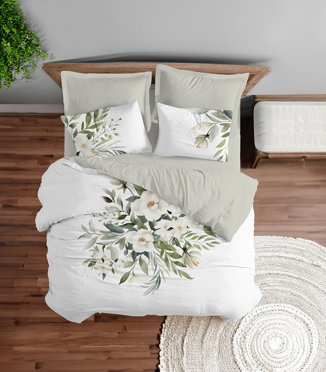 סט מצעי פרקל כותנה, לואיז