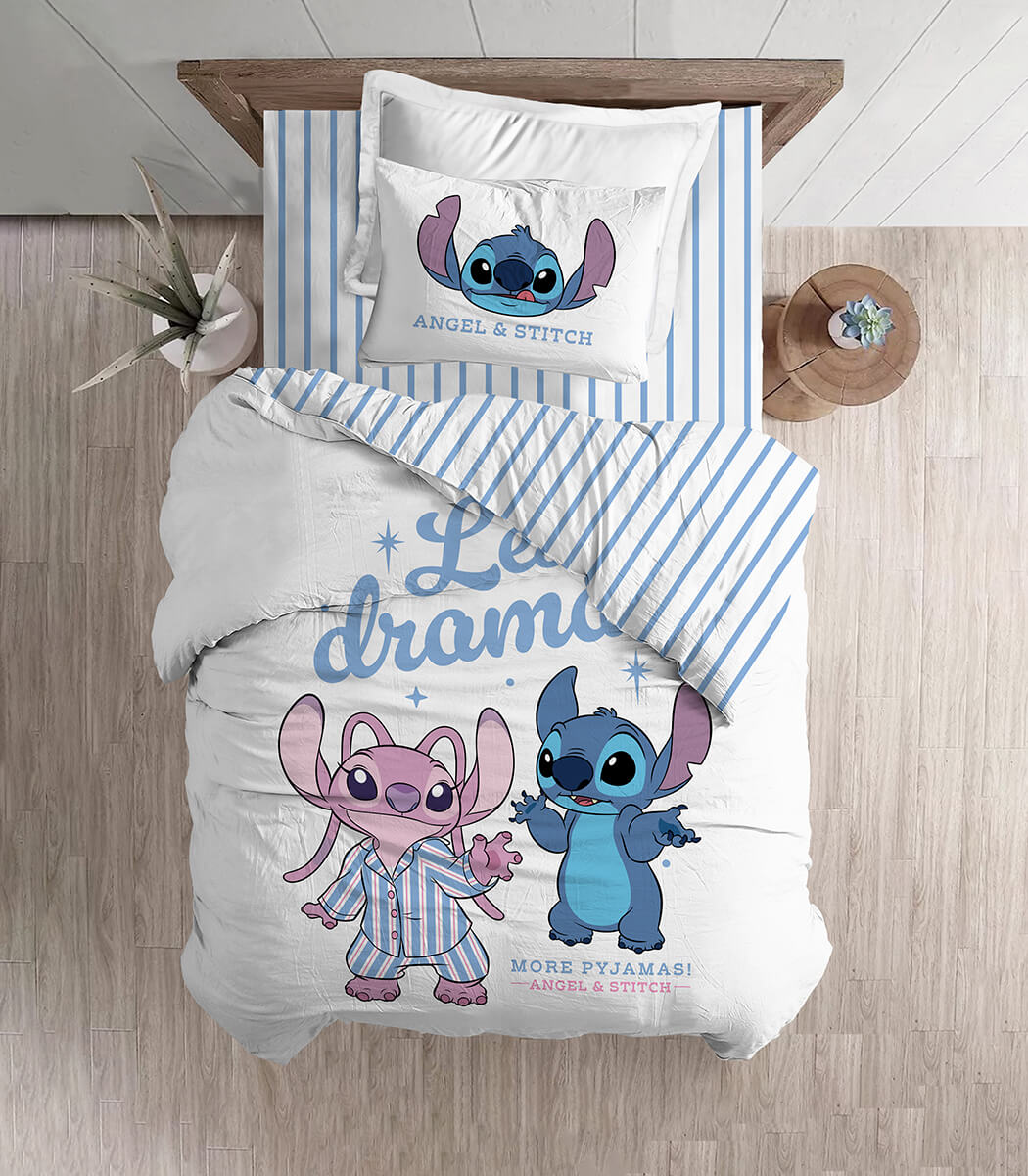 סט מצעי ילדים, סטיצ' ואנג'ל