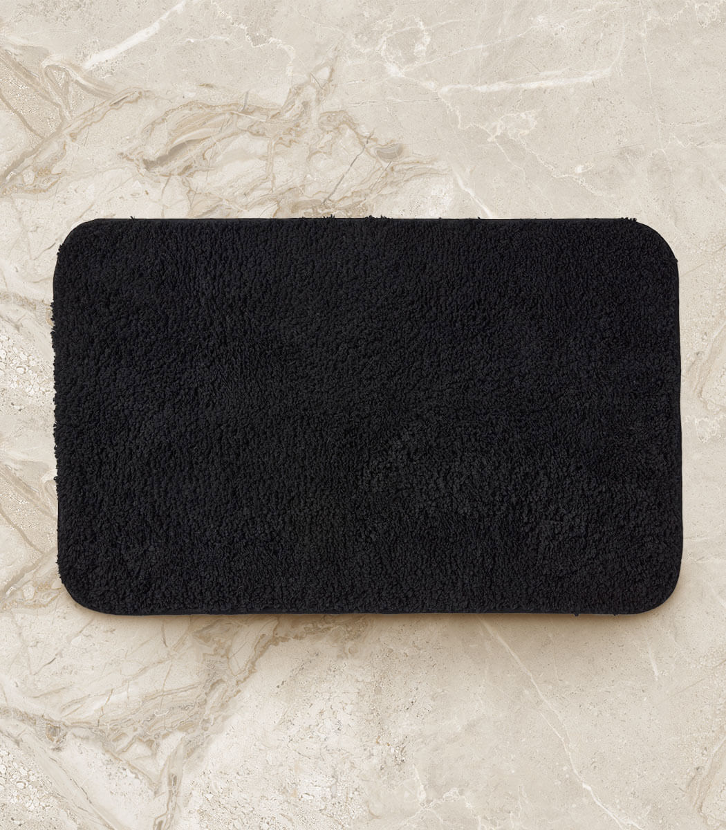 שטיחון אמבט, דגם אלון - שחור