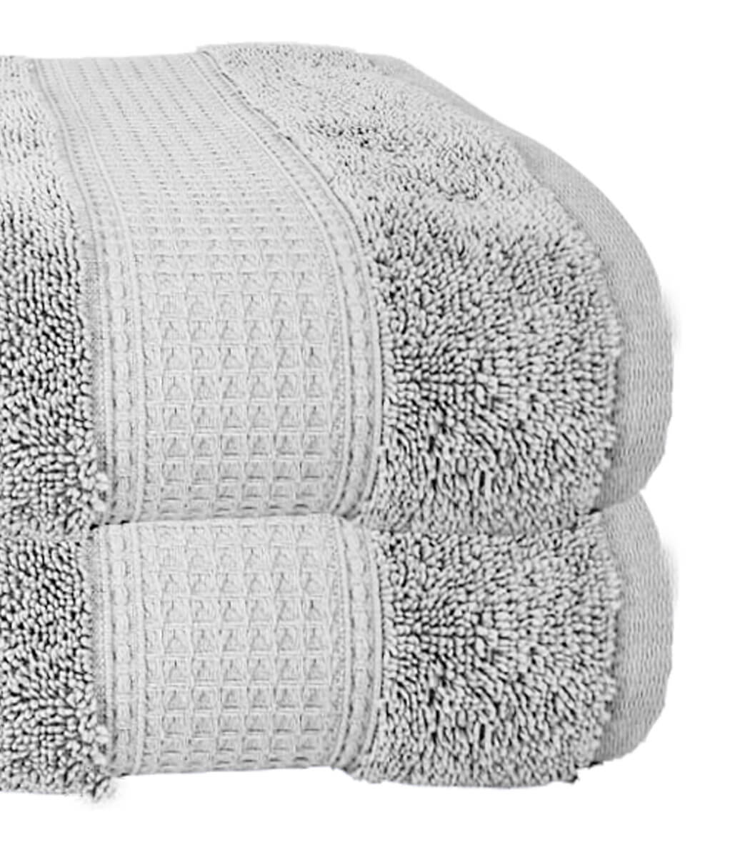 מגבת רחצה , דגם הרמוני - אפור בהיר