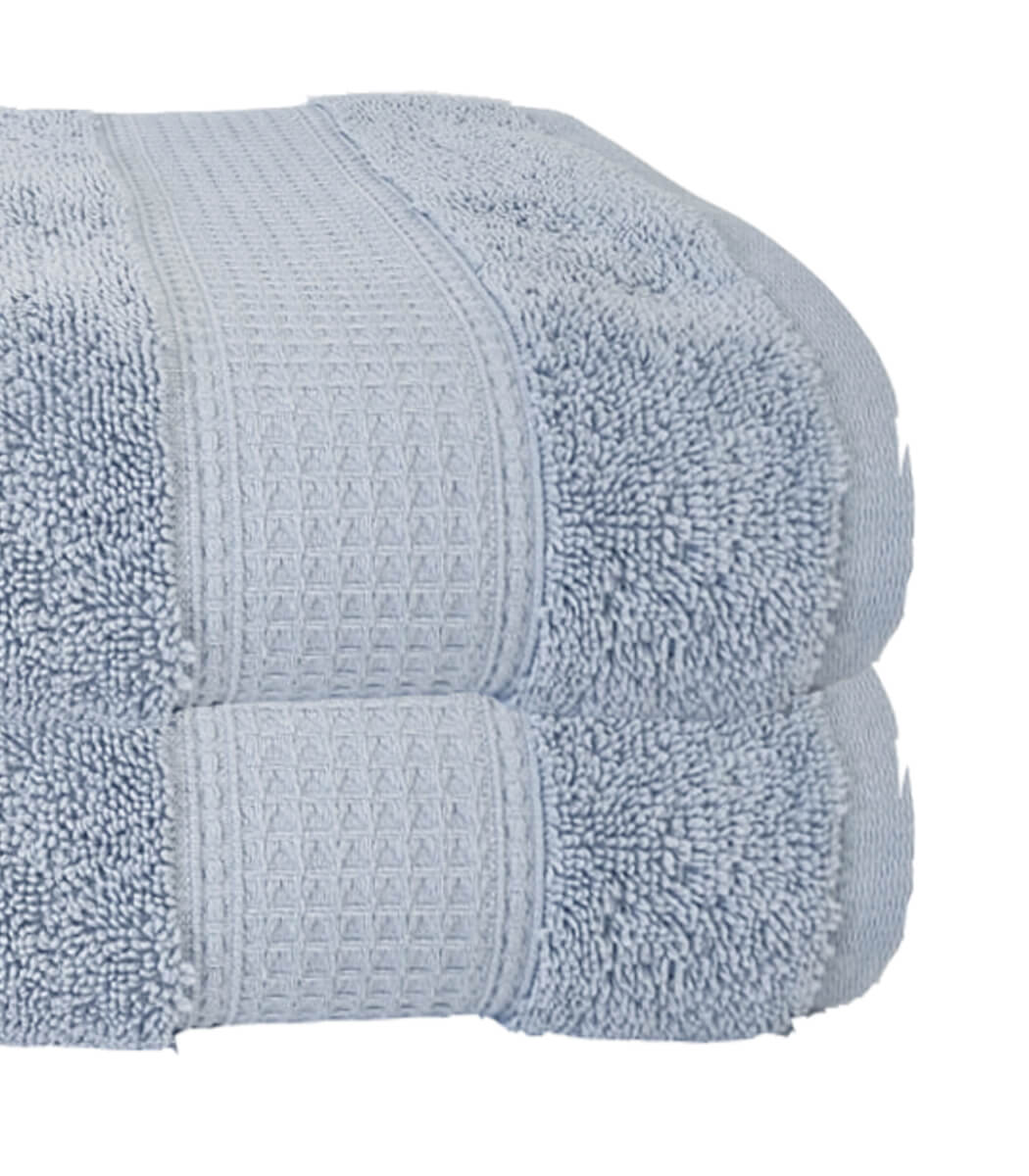 מגבת רחצה , דגם הרמוני - כחול בהיר