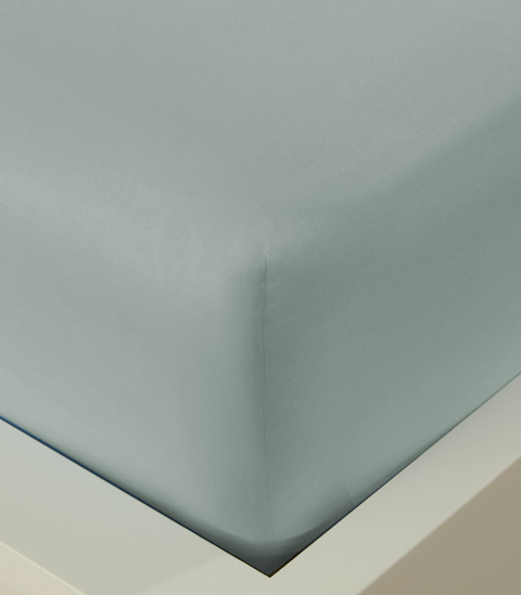 סדין כותנה חלק - ירוק בהיר  Mix&Match