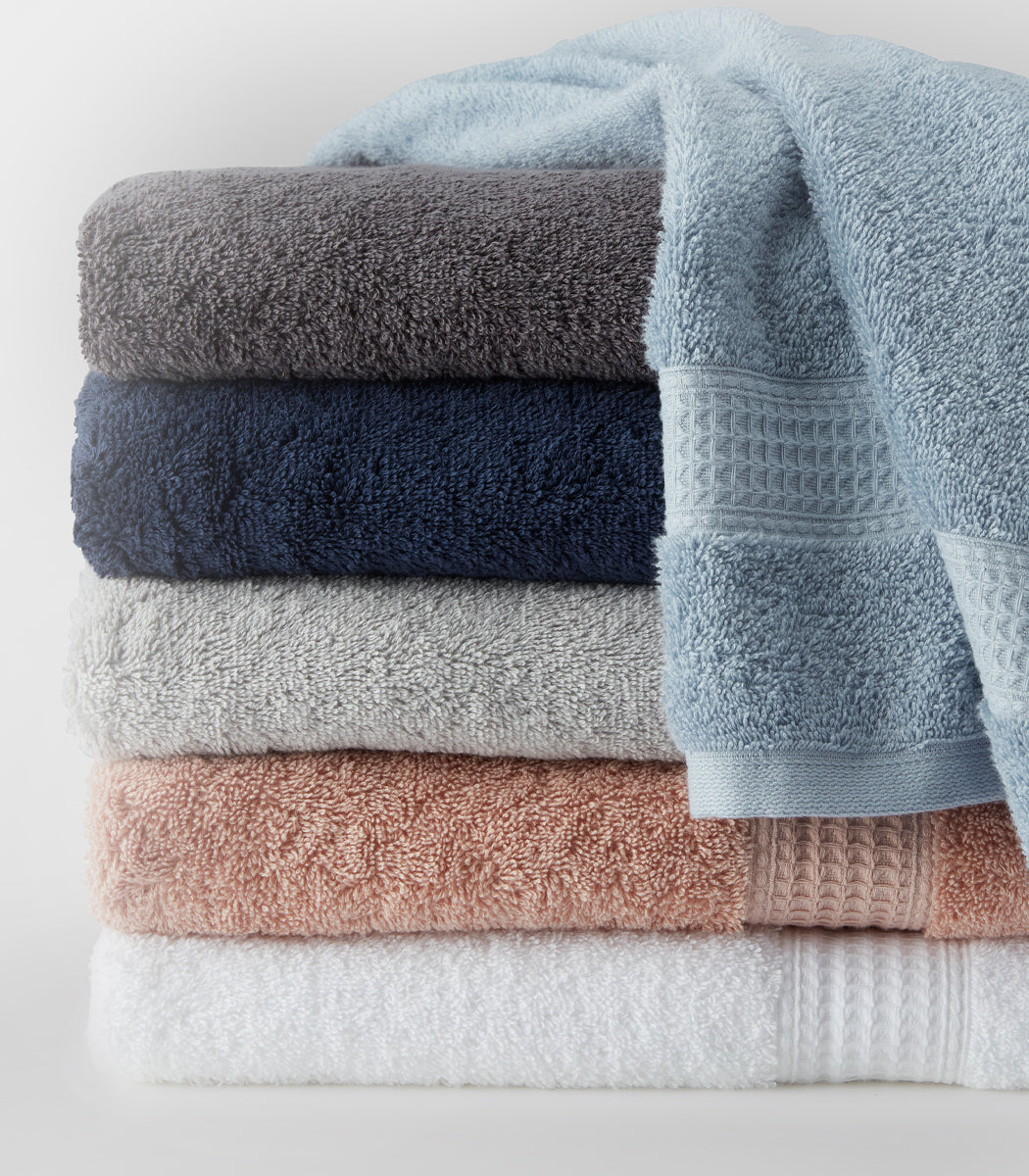 מגבת רחצה , דגם הרמוני - כחול כהה